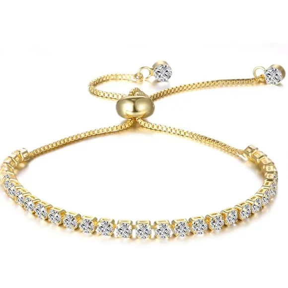 3/$35 đź’— Swarovski Crystals Tennis Bracelet - Picture 1 of 3